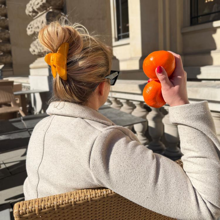 Helly Hair Haarklammer Emma Mandarine