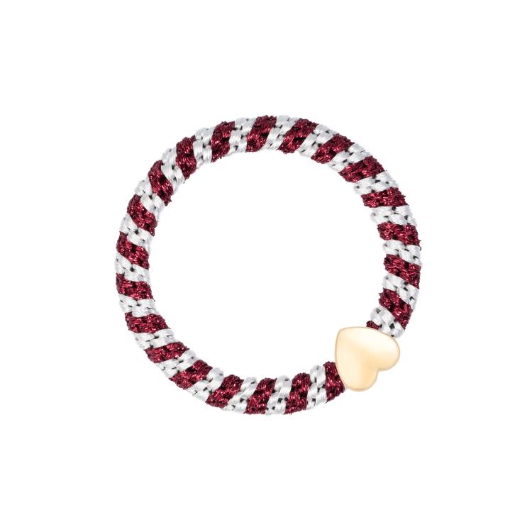 Dark Haargummi Candy Cane Gutter Mix Gold Heart