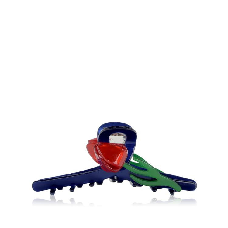 Helly Hair Haarklammer Tulpe dunkelblau