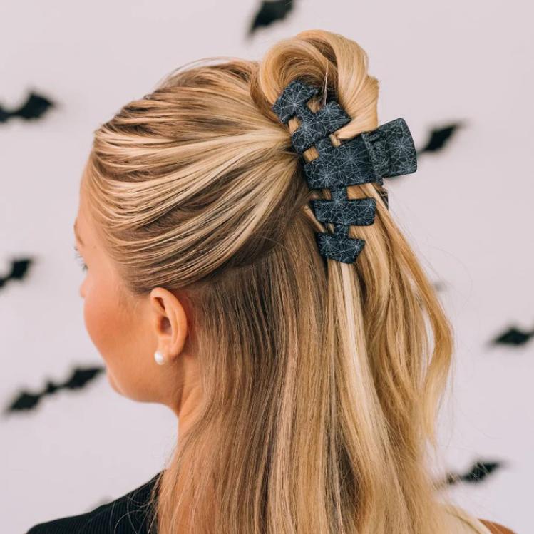 Teleties Classic Hair Clip Webbed groß