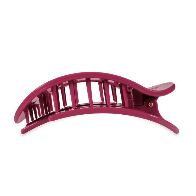Teleties Large Flat Rectangle Hair Clip Wilde Side