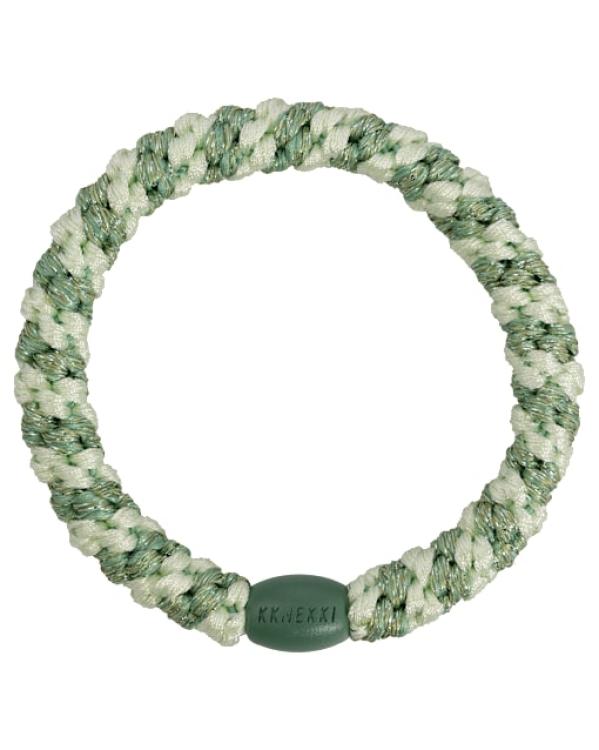 Kknekki Stripe mint pistacio glitter