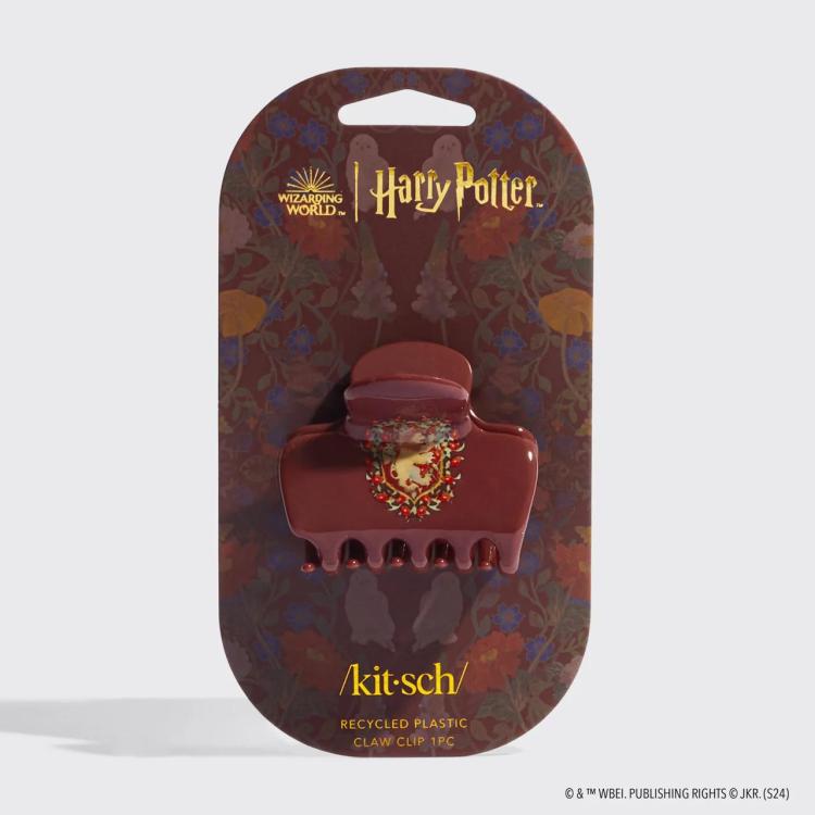 Harry Potter x Kitsch Recycled Plastic Claw Clip Gryffindor