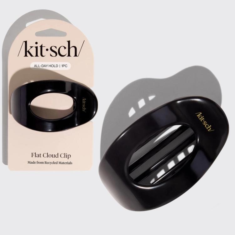 Kitsch Medium Flat Cloud Clip Black