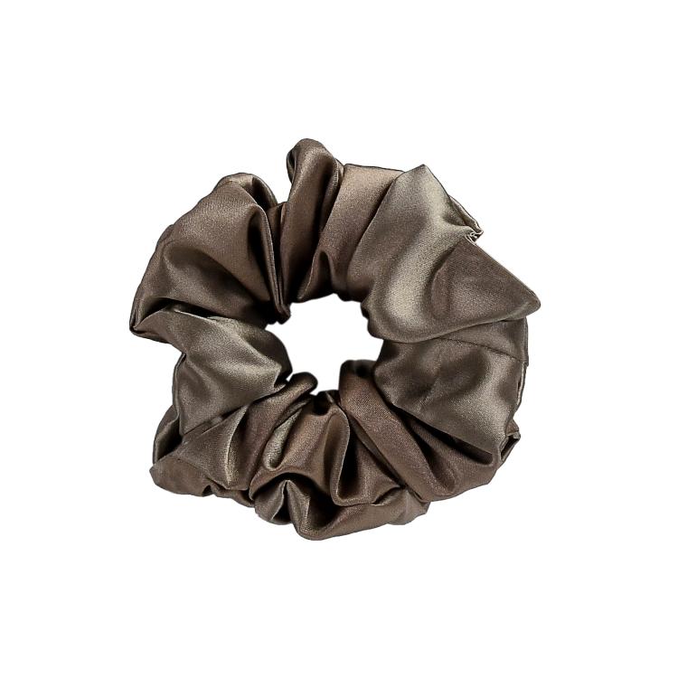 What a bun! Scrunchie Medium Satin Dark Champagne