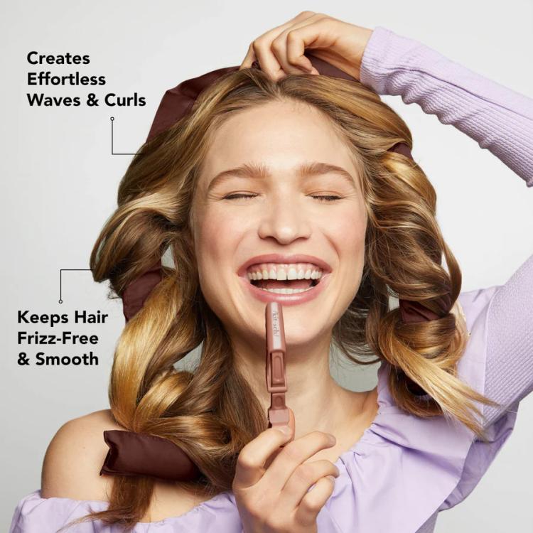 The Satin Extra Large Heatless Curling Set