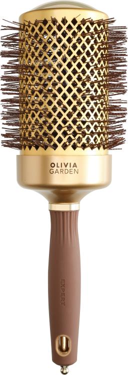 Olivia Garden EXPERT BLOWOUT SHINE Wavy Bristles Gold&Brown 65