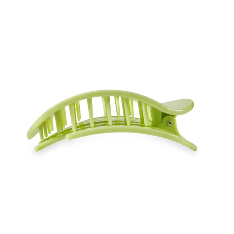 Teleties Flat Round Clip medium Aloe, There!