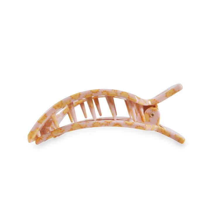 Teleties Large Flat Square Hair Clip Sunny Days Ahead