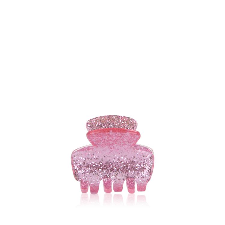 By Vivi Haarklammer Klein Rosa Glitzer