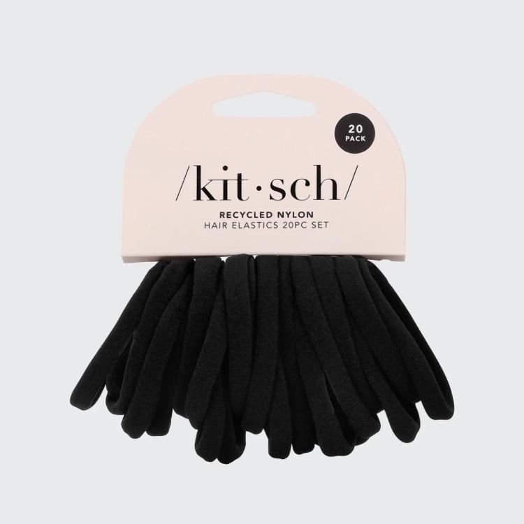 Kitsch Umweltfreundliche Nylon Haargummi Black