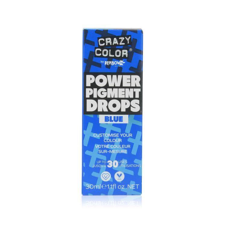 Crazy Color Power Pigment Drops Blue