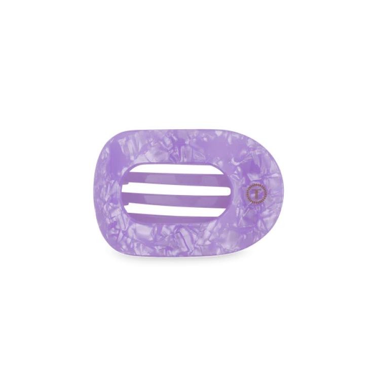 Teleties Flat Round Clip klein Lavender Mist