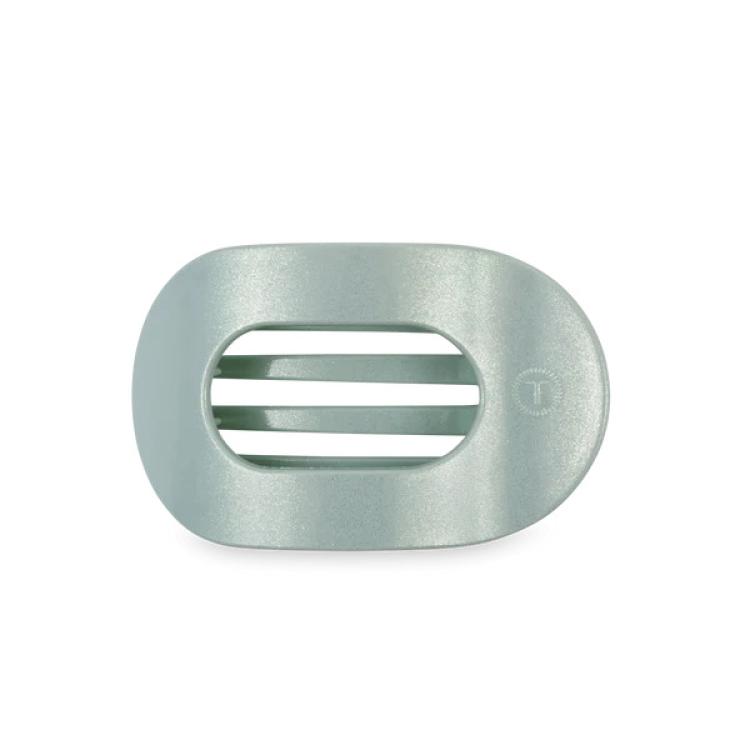 Teleties Flat Round Clip medium Dew Drop