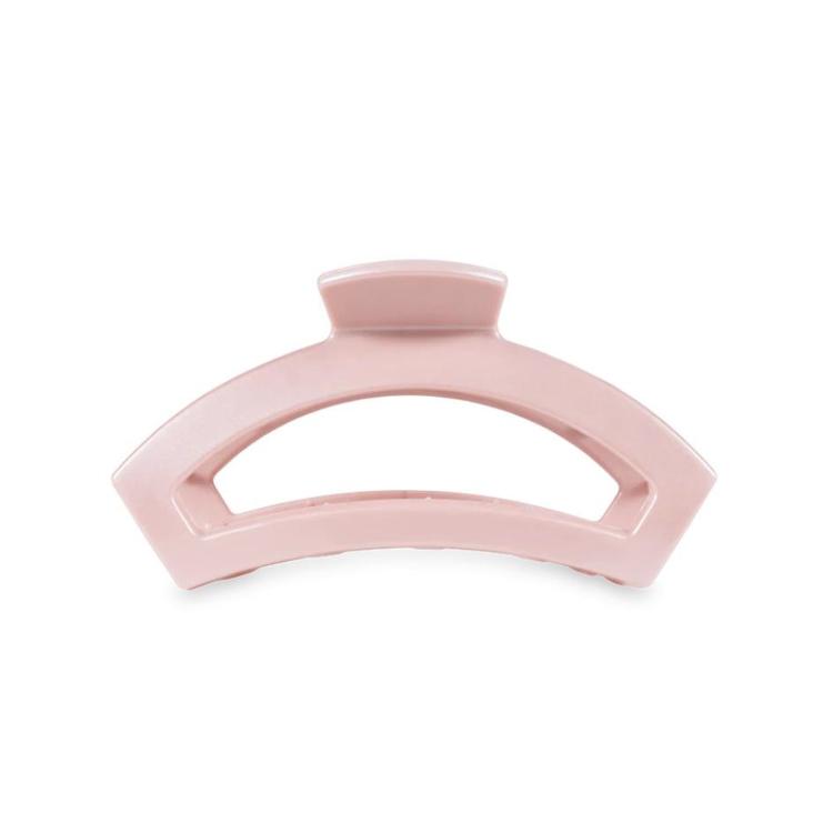 Teleties Open Hair Clip Pearly Pink medium