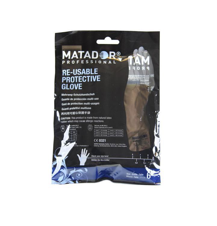 Matador Friseur-Handschuhe Größe 8,5