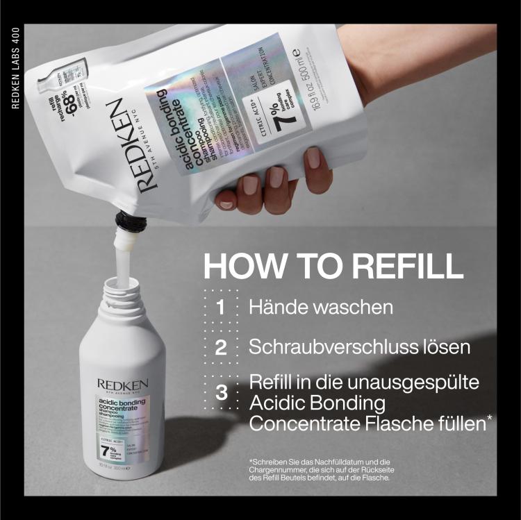 Redken Acidic Bonding Concentrate Shampoo - Refill