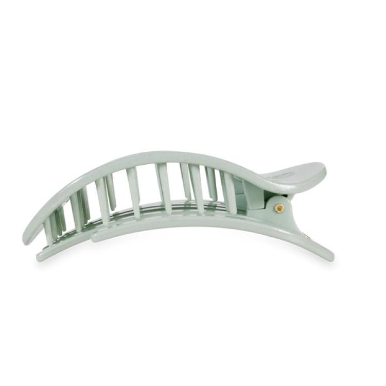 Teleties Flat Round Clip groß Dew Drop