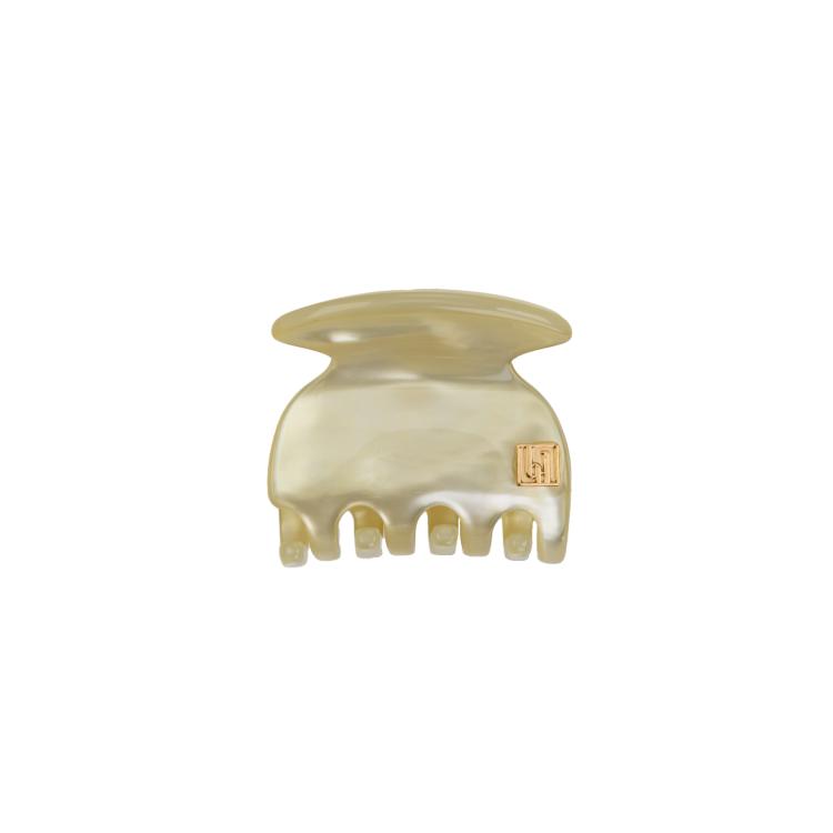 bon Dep Claw clip Golden Yellow 3,5cm Handmade