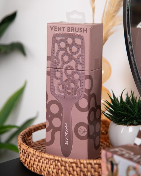 Framar Vent Brush Chocolate