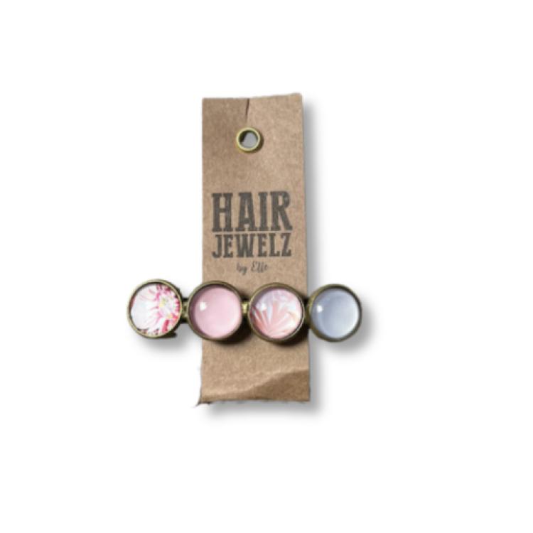 Hairjewelz by Elle Haarspange Naturel Pastel