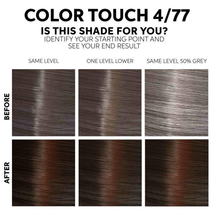 Wella Color Touch Fresh-Up-Kit Intensivtönung 4/77 Espresso