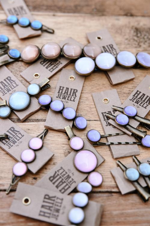 Hairjewelz by Elle Haarspange XL Rose