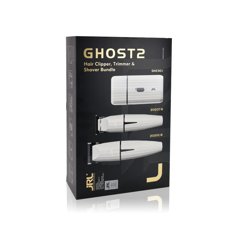 JRL Ghost2 Hair Clipper, Trimmer & Shaver Bundle