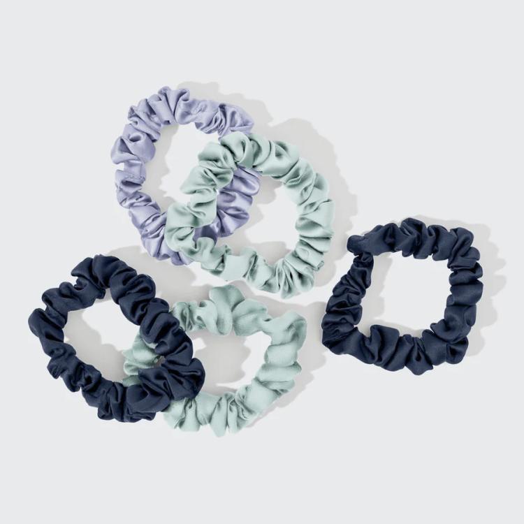 Kitsch Scrunchie  Satin Garten Bouquet