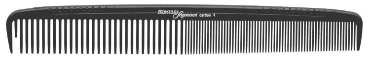 Hercules Sägemann Carbon Haarschneidekamm C4 anthrazit