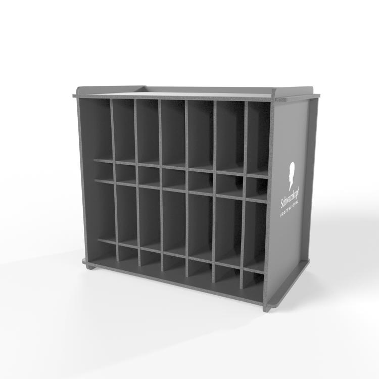 Schwarzkopf Smart Box (2x3x7) für 42 Tuben