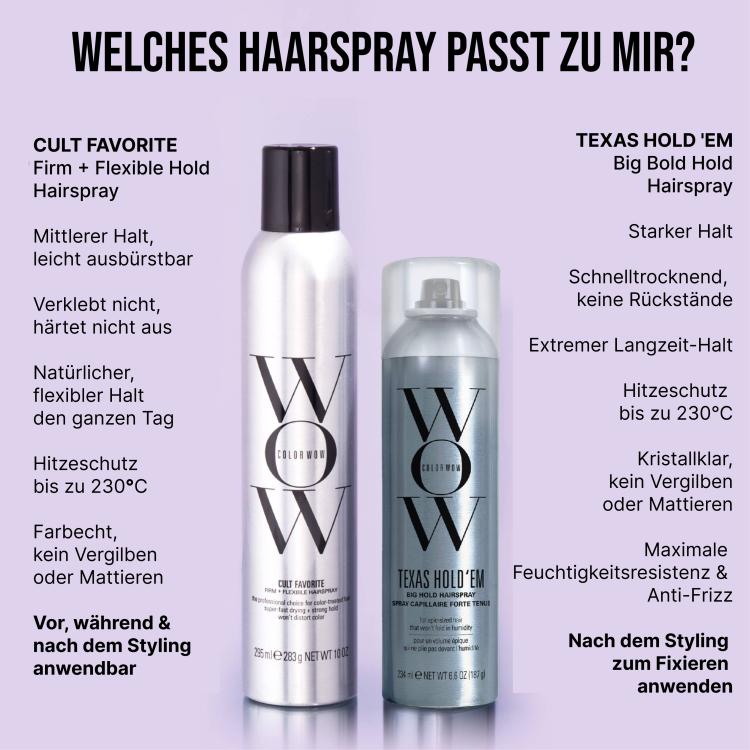Color WOW Texas Hold Em Big Hold Haarspray
