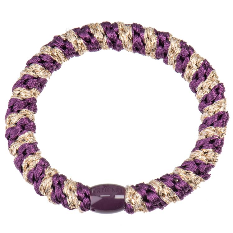 Kknekki Grape-beige Glitter Stripe