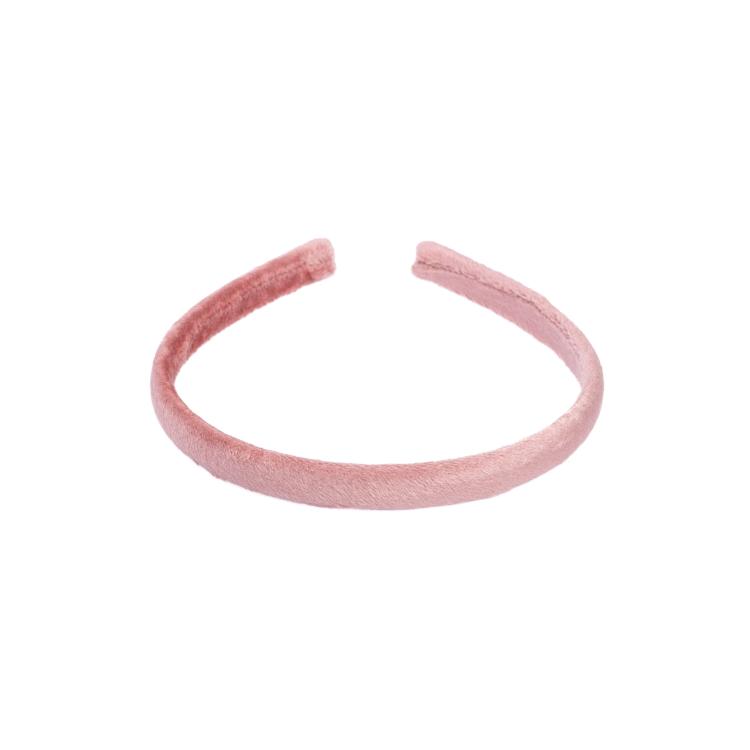 Dark Velvet Hairband schmal Sparkled Rose