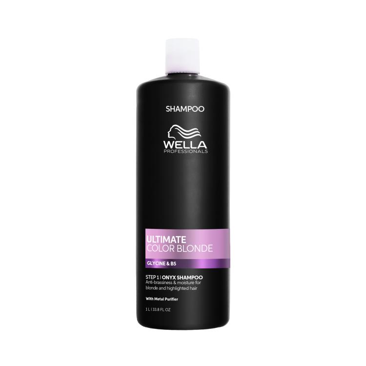 Wella Ultimate Color Blonde Onyx Shampoo - Step 1