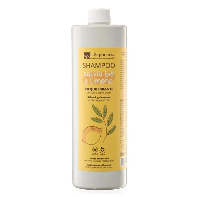 La Saponaria Salvia Bio e Limone Shampoo