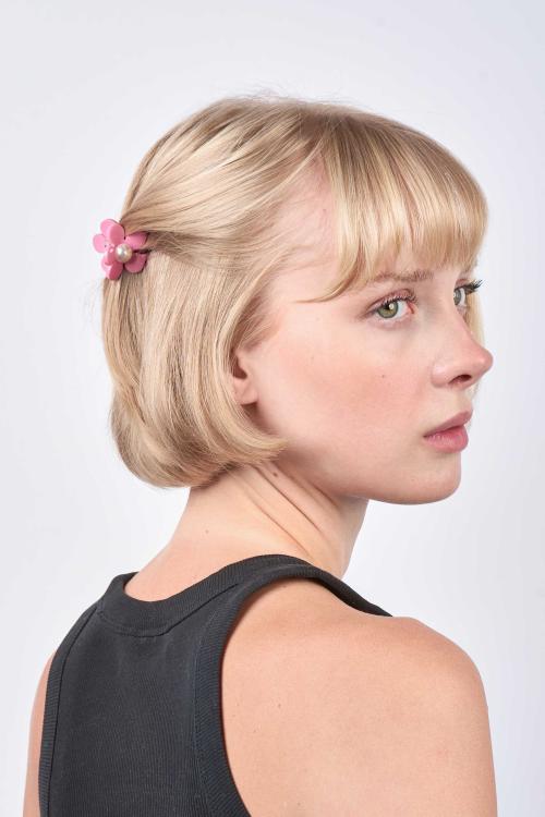 Sui Ava Eva Flower Pearly Mini Pink