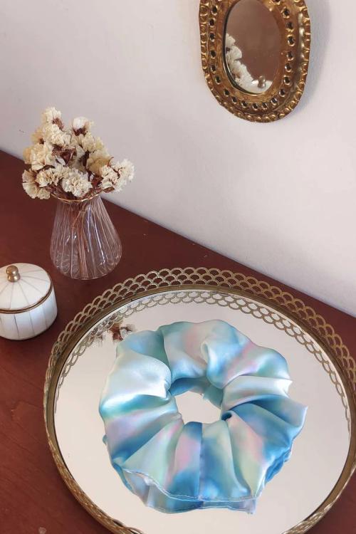 Laure Derrey Scrunchie Agua