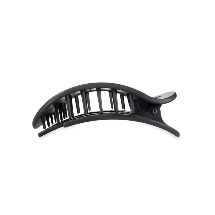 Teleties Flat Round Clip medium Midnight Matte