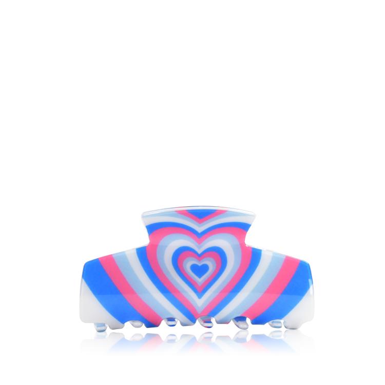 Helly Hair Haarklammer Retro Blue Heart
