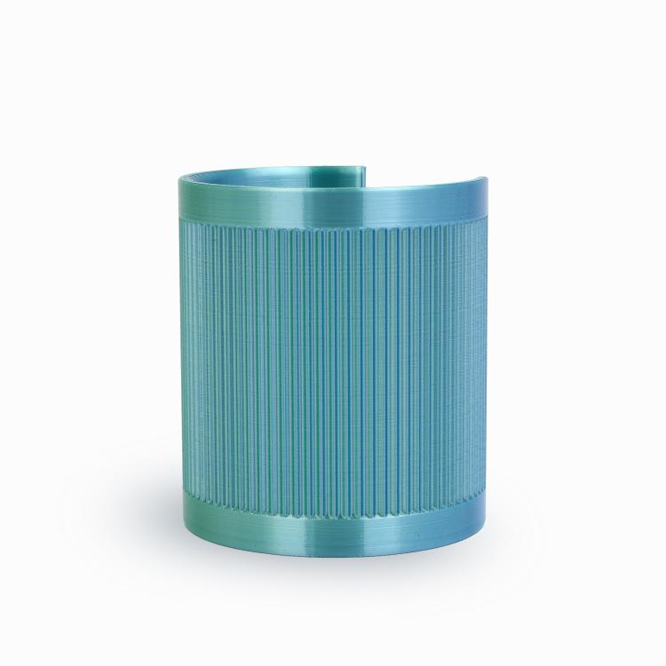 Wunderkopf Haargummi Organizer Hawaii Blau