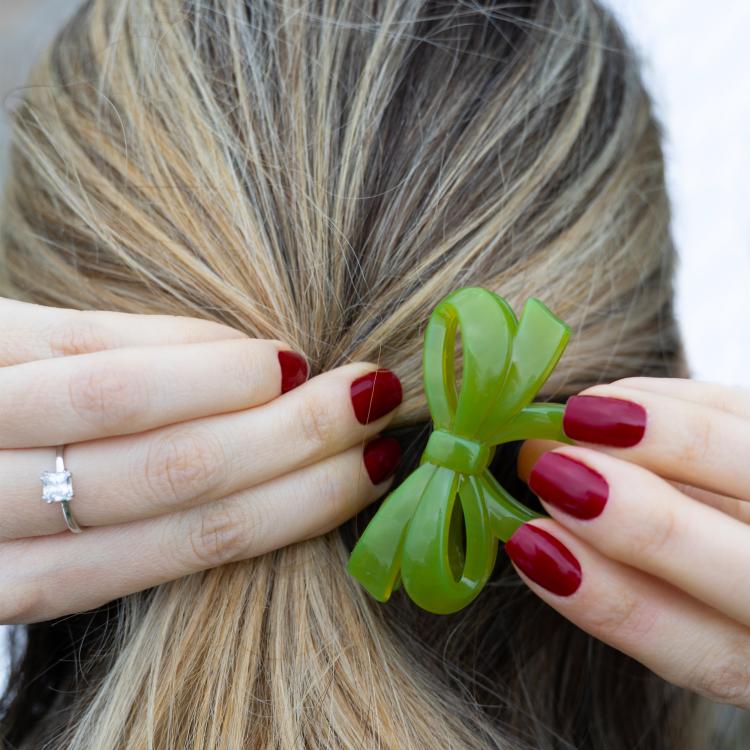 Helly Hair Haarklammer Lola sommergrün
