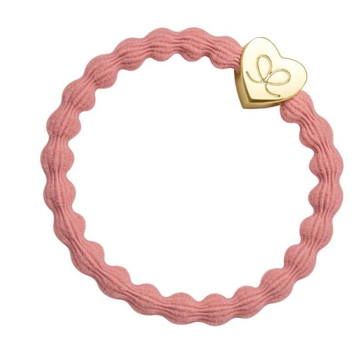 ByEloise London Gold Heart Coral