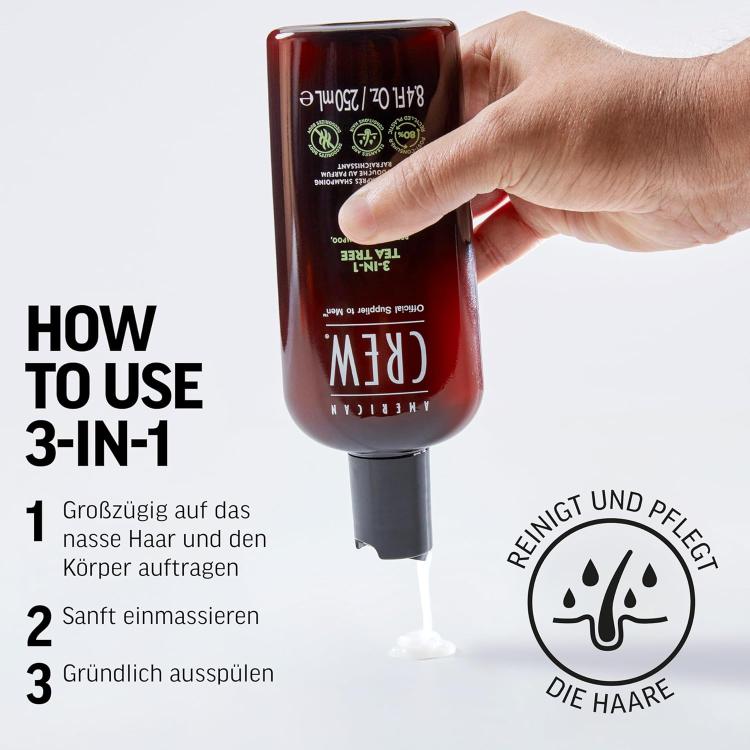 American Crew 3-in-1 Tea Tree