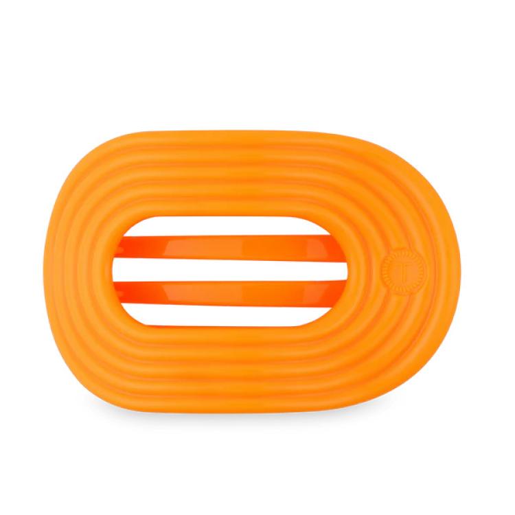 Teleties Flat Round Clip groß Day Rave