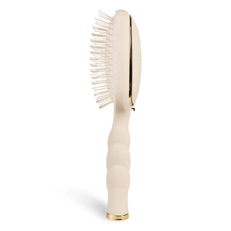 Teleties Detangler Brush for Medium Hair Tan