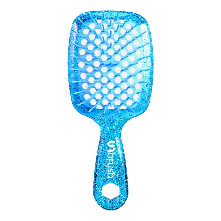 UNbrush Detangling Hair Brush Mini Sapphire
