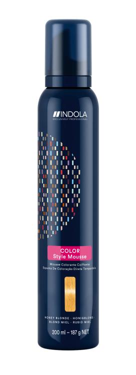 Indola Color Style Mousse Honigblond