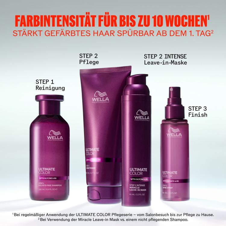 Wella Ultimate Color Shine Spray Step 3