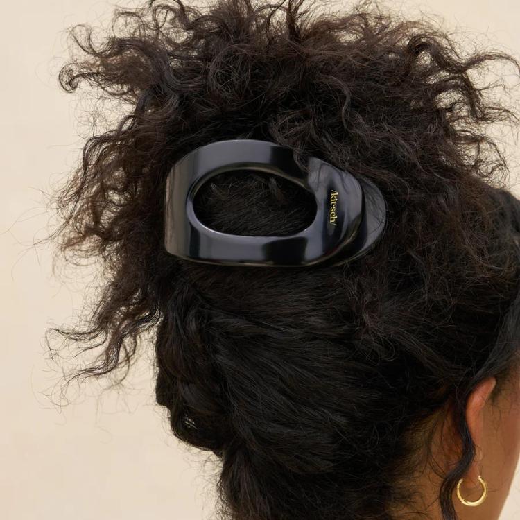 Kitsch Large Flat Cloud Clip Black